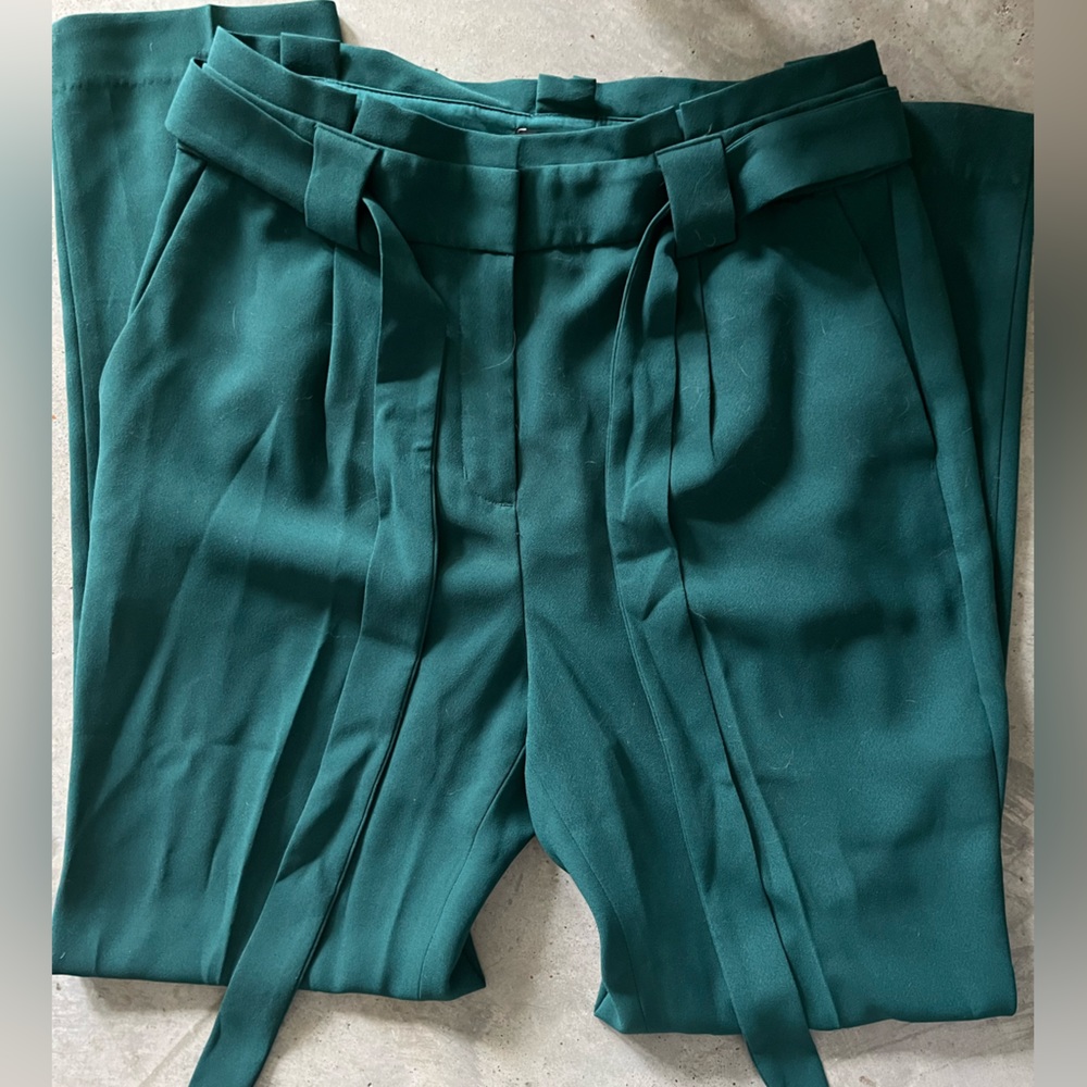 Paper bag waist pants Express 8 LONG